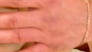 Horny skinny teen catches step brother masturbating and helps him with it