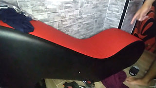 My Black Lover Fucks My Ass Making Me Have Anal Sex for First Time and Creampied My Tight Ass Hole