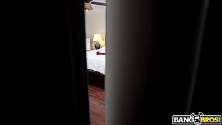 Pervert Stepbro Caught Spying