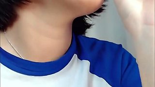 Cute Asian Amateur Teen Dirty Talking Facefuck