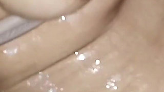 Muslim Woman Taking Bath in Depraved Indian Bathroom