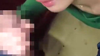 Delicate Gulp Bliss with a Tiny-curve Dark Haired Tease on a Sweet Oral Date Part 3