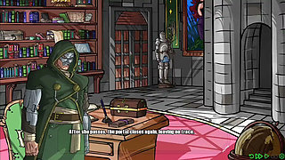 Big Boobs and Big Ass Lady Strips for Her Master - Doomination Gameplay