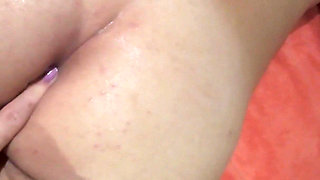 She Teases Me by Fingering My Asshole and Tastes Me