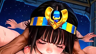(( ANIME RUSSIAN + BBC )) " Interracial Cuckold " Part 2 = Hot Wife Russian MILF, first time with a BBC ANAL (AI GENERATED)