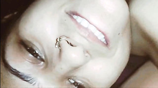 Hard Missionary with Step Brother Big Black Cock