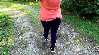 Swinging Breasts in the Evening Sun