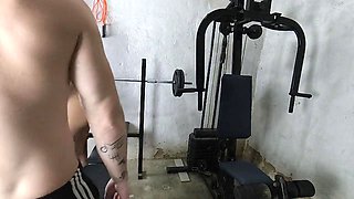 Lesbian Big Butt Gym Cunnilingus