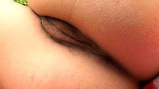 Amateur teen in hot outdoor fuck