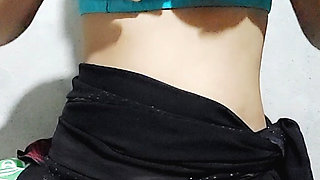 Desi village girl fuck horny pussy by fingering and showing boobs and play