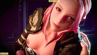 Final Fantasy 14 FF14 - Nostalgia Remix Color WM (No Sound) By InitialA  Animation 3D Hentai