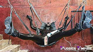 Tied up and Fucked on the Sling