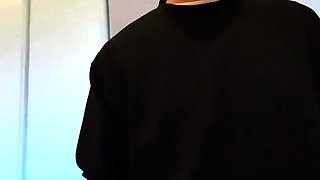 Amateur Asian College Teen Gives Blowjob