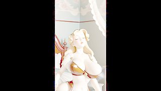 Animated dream girl Ainame with the perfect body comes to life