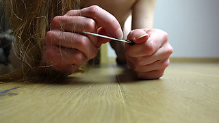 I Take Care of My Nails and Them with Clear Polish