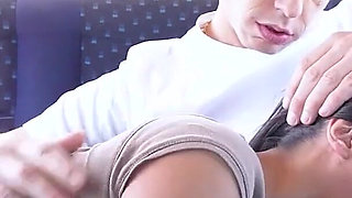 Slut with Perfect Tits Fucks a Star Cock. the Hiba Hakimi Chocolate at Fakings
