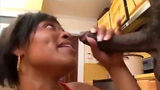 Big booty ebony milf: Blowjob, Doggy  Cowgirl Porn