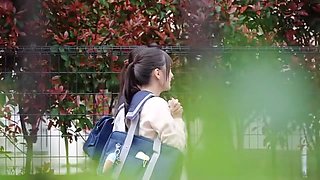 Uniform Obsession: Schoolgirl's Uncontrollable Arousal. Asian Erotic Video. x1x3B6D0BC43833B660EA
