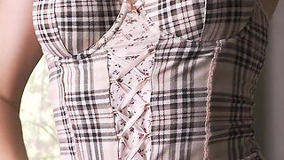 Hot MILF in Sexy Lingerie Showing off Her Stunning Ass