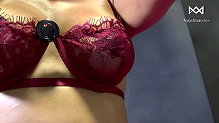 Red Lace and Powerful Biceps
