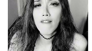 Webcam Asian chick anal masturbation tease