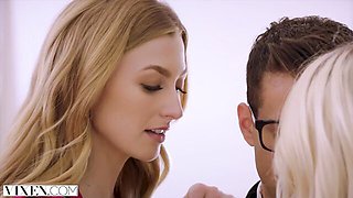 Lissome Alexa Grace and Kenna James at hardcore movie