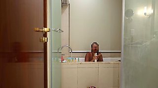 Wife Takes a Shower in a Hotel, MILF, Full Scene, Ep 32901