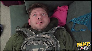 Two Bored Girls Seduce A Photojournalist Tired From Work But Down For Fucking
