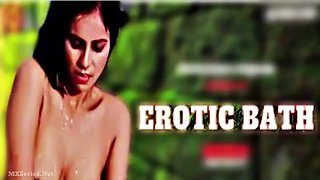 Erotic Bath of Indian Beauty