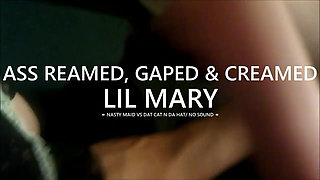 Lil Mary Nasty Maid Vs Dat Cat N Da Hat Reamed, Gaped & Creamed