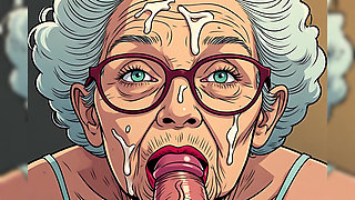 Vintage Cartoon Style Facials
