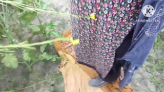Part - 2. Outdoor Dewar Bhabhi Sex in Doggy Style