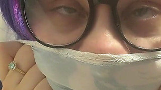 Sneezing From My Used Panties but It Only Makes Me Wetter