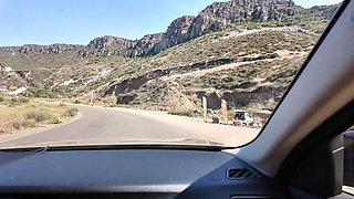 Emma Bloom's surprise car blow job!