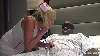 Lusty Nurse Goes the Extra Mile