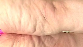 You Make a Mess on My Panty!! - the Camera Man Started Jerking off Loads of His Cum on His Social Media Pornstar Panty