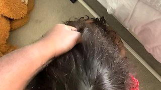 Sexy Slut Gives A Big Cock A Blowjob In The Car