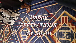 Nola Car Session with Que's Hood Creole Soles Nude Toes Dry Footjob