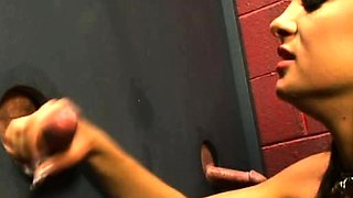 Glory hole fuck and blowjob with big boobs blonde csm