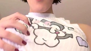 FLASHING AND TEASING TIKTOK TRANS FefiKitten Cutie