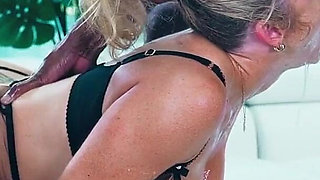 Sadie Summers Double Blowjob Facial