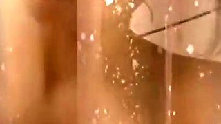 Amateur striptease and Solo masturbation