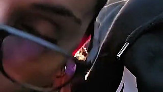 Deep Blowjob in the Car to My Best Friend's Husband Secretly