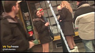 Uma Zex, Kristine Crystalis  Anita Vixens Fick Bus Threesome