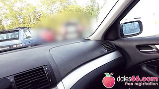 POV Pickups featuring Lou Nesbit's outside sex