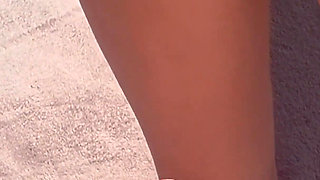 Almost Caught on the Nudist Beach: Blowjob, Riding & Doggy POV