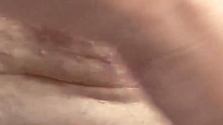 Chubby MILF Shaves Pussy