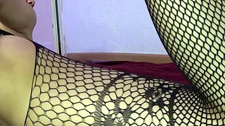 Close up view of a dude jerking off