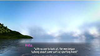 Weekend Lollygagging - Gameplay - Roleplay - Anita Teasing Men at Beach