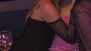 Lesbian Orgy in the Middle of Dinner We Eat Each Other's Pussies While Everyone Else Is Looking the Other Way!